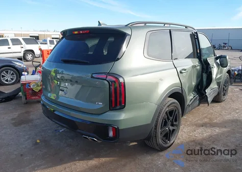 2025 Kia Telluride Ex X-Line из США, поврежденный, VIN 5XYP3DGC7SG698097